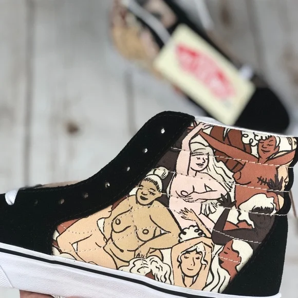 Vans Breast Cancer Awareness Sk8 Hi Shoes Nwt - Picture 3 of 12